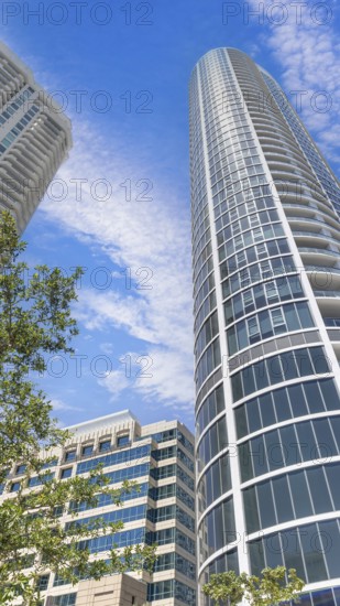 Florida, Fort Lauderdale, Reverwalk condos near Las Olas Boulevard. Luxury property upscale living