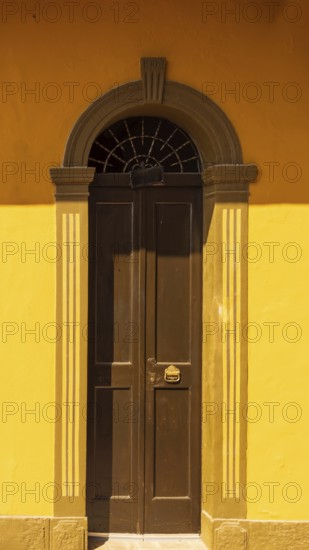 Panama, Panama City historic center Casco Viejo colorful streets and colonial architecture