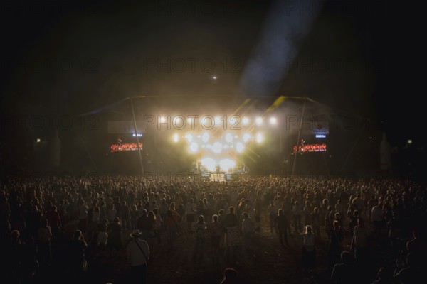 Evening atmosphere at the Berliner Rundfunk 91.4 Open Air in the Berlin ParkbÃ¼hne Wuhlheide on 05.07.2025
