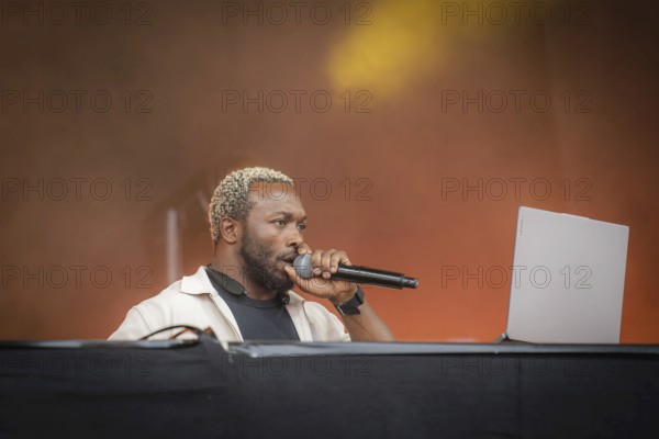 DJ of the Weather Girls at the Berliner Rundfunk 91.4 Open Air in the Berlin ParkbÃ¼hne Wuhlheide on 05.07.2025