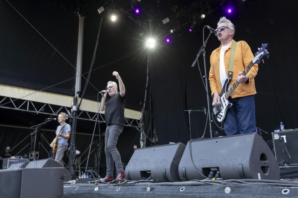 The Undertones, punk rock band, Northern Ireland, open air at the Citadel Music Festival, 04.07.2025, Zitadelle Spandau, Berlin, Germany < english> The Undertones, punk rock band, Northern Ireland, open air at the Citadel Music Festival, July 4, 2025, Spandau Citadel, Berlin, Germany