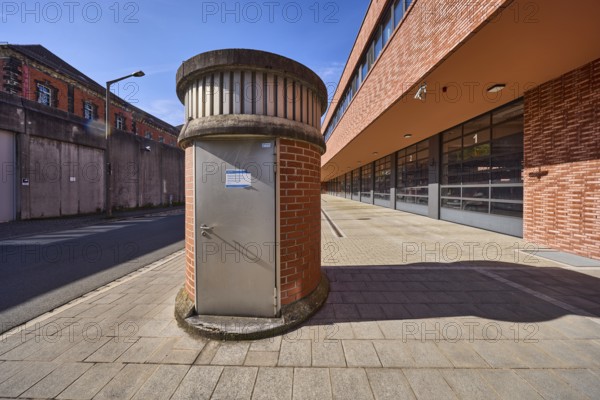 Southern main collector MaximilianstraÃŸe, drainage, general development, blue sky, MannertstraÃŸe, Nuremberg, Middle Franconia, independent city, Bavaria, Germany