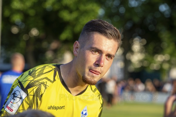 SC KÃ¤fertal against Waldhof Mannheim (test match) ***Picture: Lucien Hawryluk