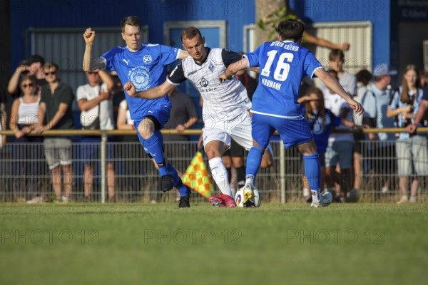 SC KÃ¤fertal against Waldhof Mannheim (test match) ***Picture: Match scene