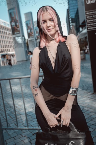 Guest Natali at the Kilian Kerner Fashion Show during the Berlin Fashion Week 2025 on 02.07.2025