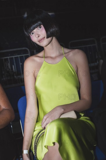 Magdalena (GNTM 2025) at the Kilian Kerner Fashion Show during the Berlin Fashion Week 2025 on 02.07.2025