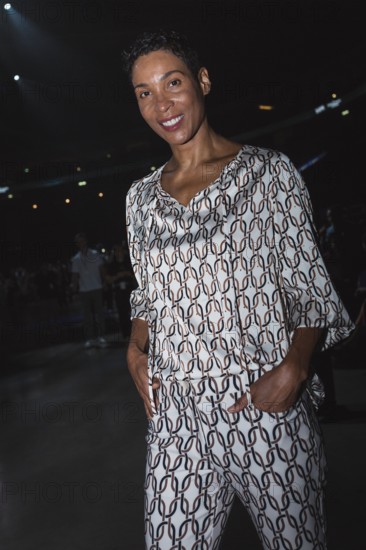 Annabelle Mandeng at the Kilian Kerner Fashion Show during the Berlin Fashion Week 2025 on 02.07.2025