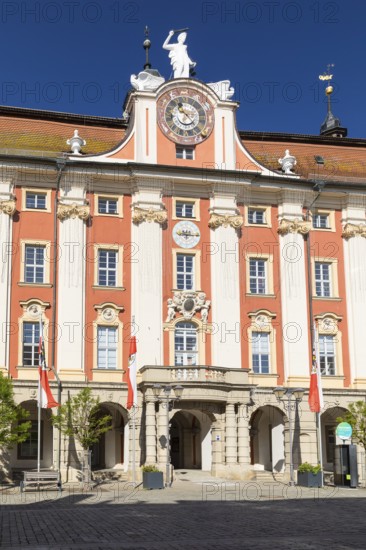 Baroque town hall in Bad Windsheim, Bavaria, Germany