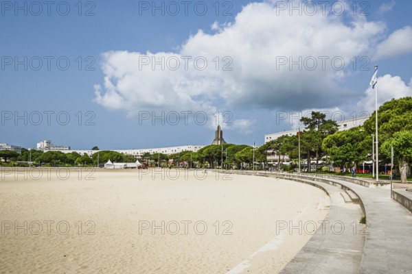 Beach in Royan, Nouvelle-Aquitaine, Charente-Maritime, France