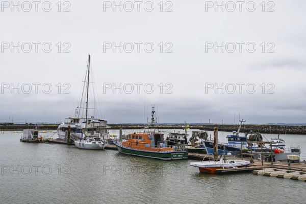 Marina in Le Verdon-sur-Mer, Nouvelle-Aquitaine, Gironde, France