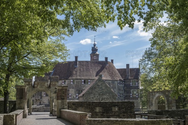 Burg Vischering, LÃ¼dinghausen, MÃ¼nsterland, North Rhine-Westphalia, Germany