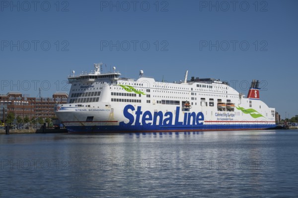 StenaLine, ferry, Schwedenkai, Kiel, Kiel Fjord, Baltic Sea, Schleswig-Holstein, Germany