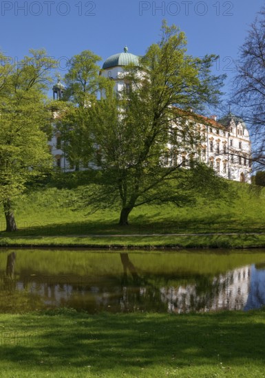 In the landscape park of Celle Castle, Lower Saxony, Germany