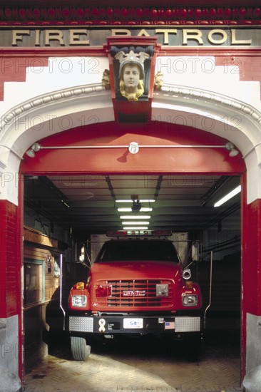New York Fire Department Station, Manhattan, New York City, USA