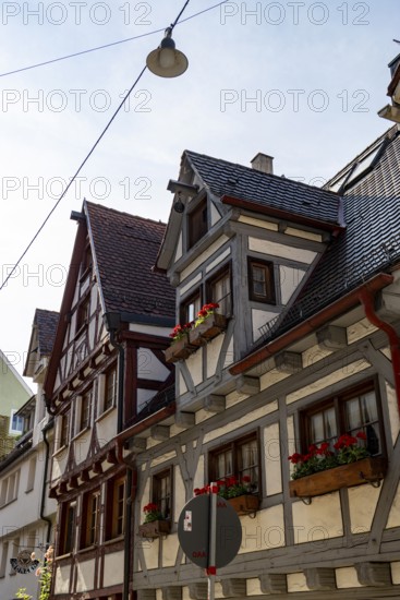 Half-timbered house, Ulm, Baden-WÃ¼rttemberg, Germany