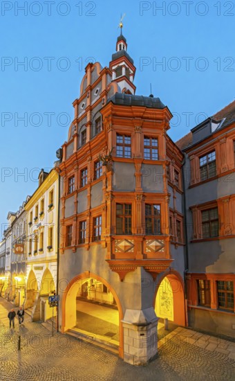 Schönhof building of Silesian Museum, Görlitz, Goerlitz, Germany