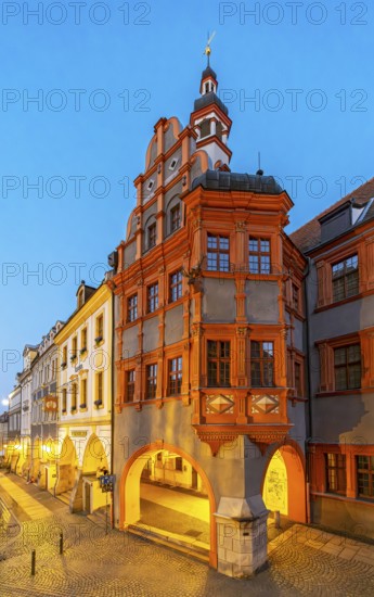 Schönhof building of Silesian Museum, Görlitz, Goerlitz, Germany