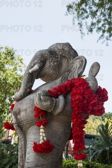 Elephant figure, Loh Dalum Beach, Koh Phi Phi, Krabi, Andaman Sea, Thailand