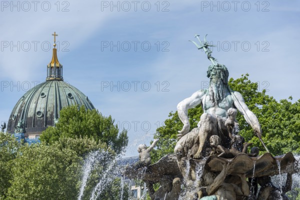 Berlin Cathedral, in front of Neptune Fountain, Berlin, Germany