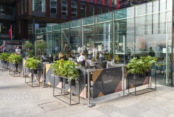 Gaucho Argentinian bar restaurant, Broadgate, City of London, England, UK