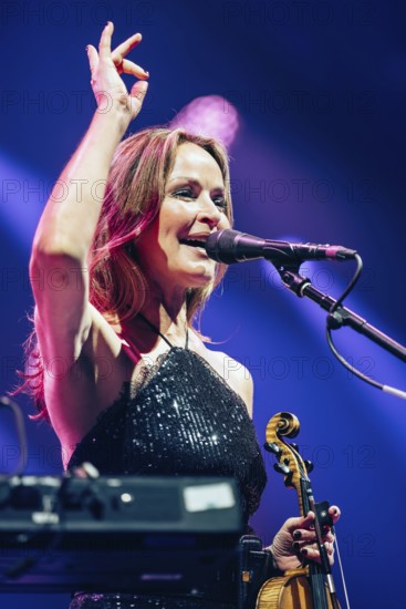 Sharon Corr, violinist and backing vocals by The Corrs live at the Tollwood Festival in Munich on 26/06/2025