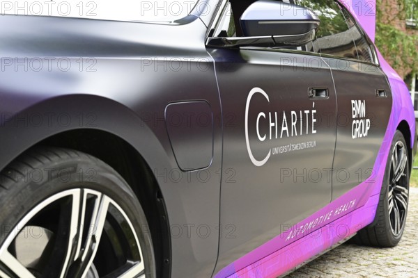 Charite and BMW launch study and test in-car sensors that measure and monitor health and vital signs. The research vehicle is equipped with the Aufschrit Automotive Health