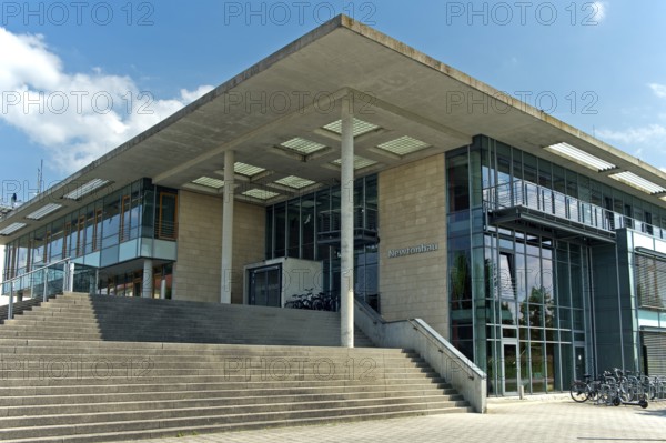 Newton Building, Campus of the Ilmenau University of Technology, Ilmenau, Thuringia, Germany