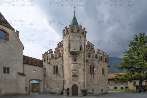 Castel Sant'Angelo, Romanesque around 1200, Castel Saint Angelo, Neustift St Margarethen Monastery, Vahrn, Bolzano district, South Tyrol, Italy