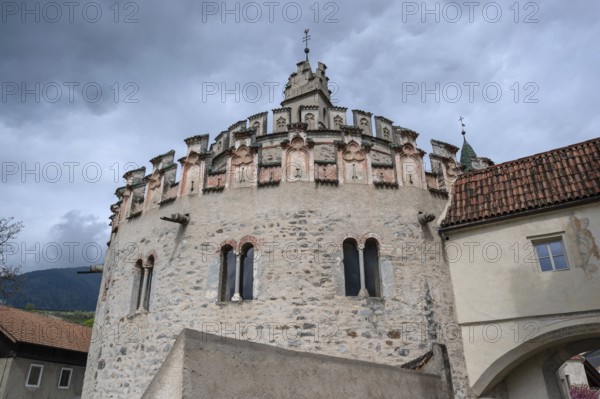 Castel Sant'Angelo, Romanesque around 1200, Castel Saint Angelo, Neustift St Margarethen Monastery, Vahrn, Bolzano district, South Tyrol, Italy