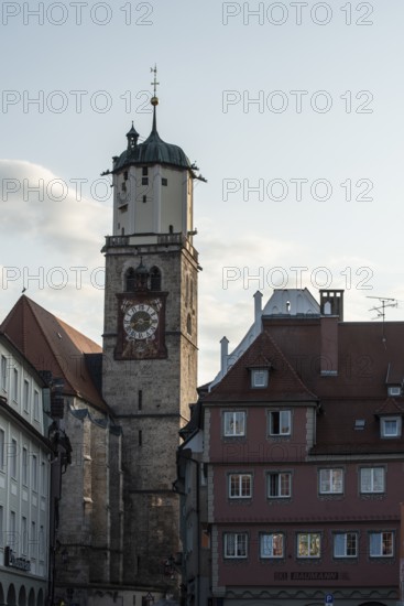 Market square, Memmingen, Bavaria, Germany