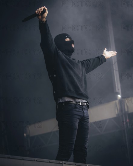M. Shadows (Matthew Charles Sanders), singer of Avenged Sevenfold live at the Zitadelle Spandau in Berlin on 21/06/2025