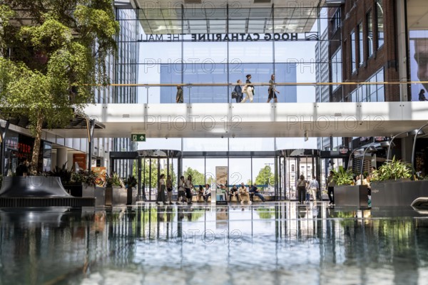 The Hoog Catharijne shopping centre, at Utrecht Centraal station, Netherlands