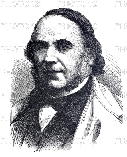 Jacques Marie Cyprien Victor Coste (born 10 May 1807 in Castries, died 19 September 1873 in Résenlieu) was a French physician, embryologist and naturalist, digitally enhanced reproduction of a 19th century original, Historical, exact date unknown