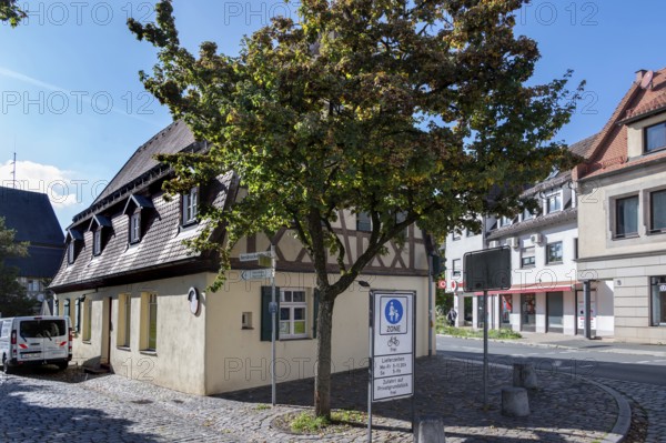 Former customs house and residence of the customs officer, 18th century, Hersbrucker Straße 3, Lauf an der Pegnitz, Middle Franconia, Bavaria, Germany