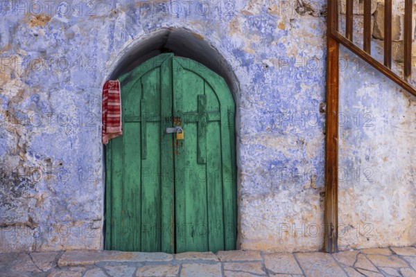 Jerusalem Old City Jewish quarter streets near Western Wall and Dome of Rock