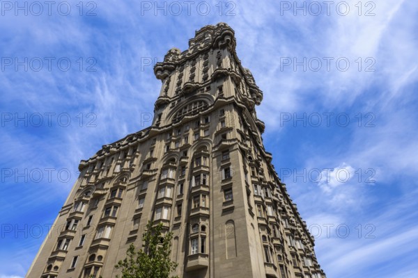 Uruguay, Montevideo Independence Square in historic city center, a famous tourist attraction