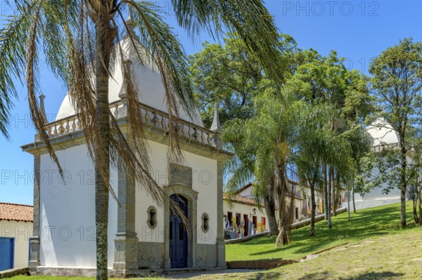 Chapel in the sanctuary of Bom Jesus do Matosinhos in the city of Congonhas, Minas Gerais, Congonhas, Minas Gerais, Brazil
