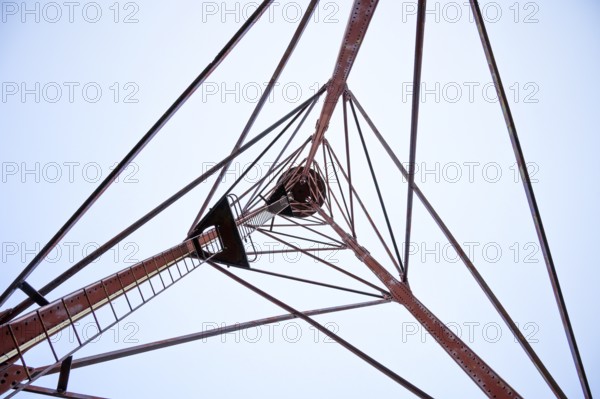 The airship mast on Vadsøya, Vadsø, Finnmark, Norway