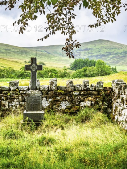 The Chapel at Hermitage, Hermitage Castle, Hermitage Water, Liddesdale, Roxburghshire, Newcastleton, Hawick, Scotland, UK