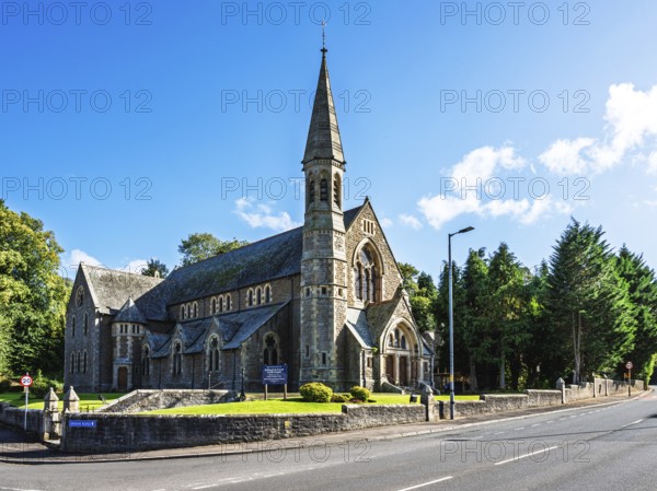 Church in Jedburgh Abbey, Augustinian Abbey, Jedburgh, Scottish Borders, Scotland, UK
