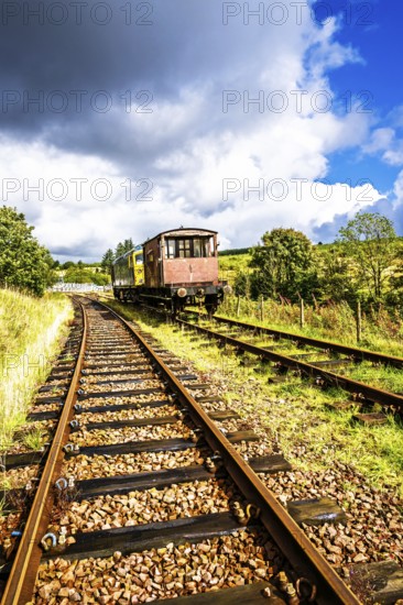 Whitrope Station, Waverley Line, Waverley Route, Whitrope Tunnel, Scottish Borders, Scotland, UK