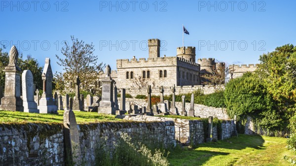 Jedburgh Castle, Jedburgh, Scottish Borders, Scotland, UK