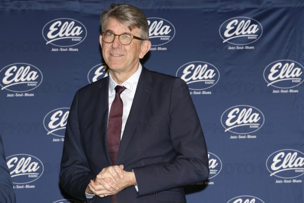 The Federal Government Commissioner for Culture and the Media (BKM) Dr Wolfram Weimer and Ella go on air. 05.01.2026 at the Zig Zag Jazz Club