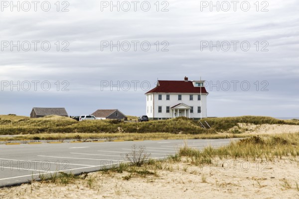 Race Point Ranger Station Parking, Information Center, National Park Service, Race Point Beach, Provincetown, Cape Cod, Massachusetts, New England, USA