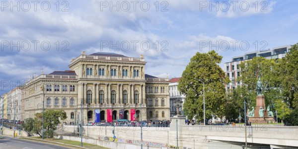 Neo-Renaissance building of the Hungarian Academy of Sciences, Budapest, Hungary