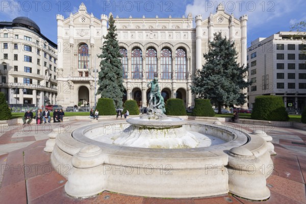 Concert Hall Vigado of Pest designed by Frigyes Feszl in 1859, Budapest, Hungary