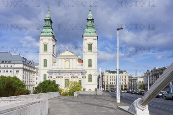 Church of the Blessed Virgin Mary or Budapest's Inner City Parish Church, Budapest, Hungary