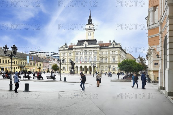 City Hall, Freedom Square, Novi Sad, Vojvodina province, Serbia