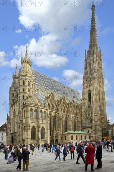 12th Century St. Stephen's Cathedral, Vienna, Austria