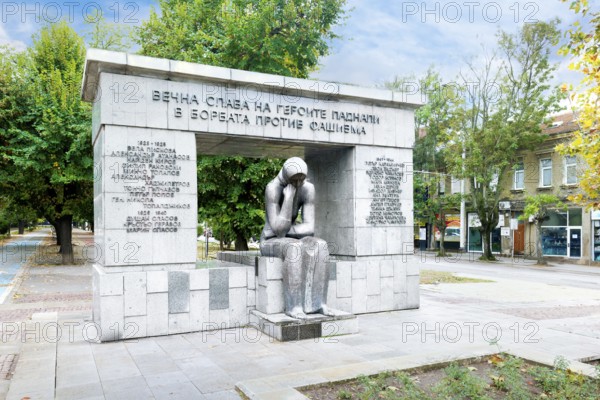 WW II Memorial to the fight against fascism, Rousse, Bulgaria